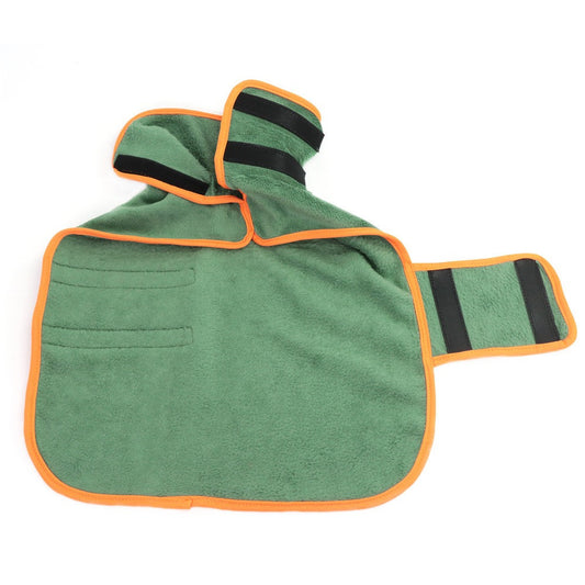 Dog Body Towel Absorbent Quick Dry Bath Robe Soft Towel