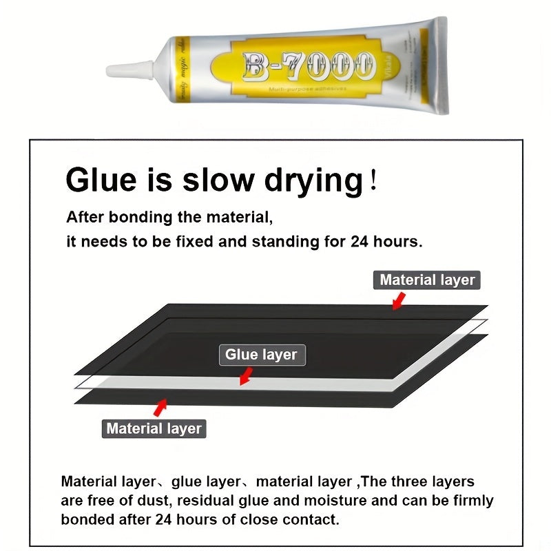 B7000 25 50 110ml Phone Screen Superglue Adhesive Repair Glass Glue Tool