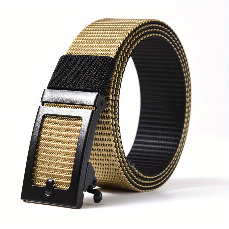 Men's Tactical Military Belt with Automatic Buckle