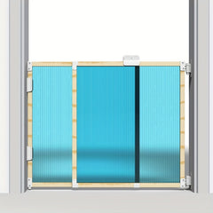 Retractable Safety Gate Baby Pet Barrier Fence