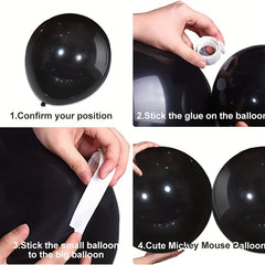 112pcs Halloween Balloon Chain Set DIY Eyeball Decoration Supplies