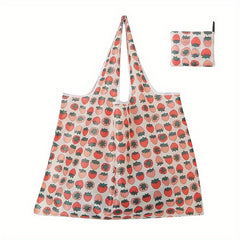 Large Cartoon Foldable Portable Shopping Bag Large Capacity