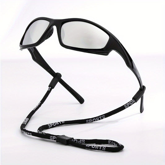 Outdoor Sports Riding Men's Sunglasses + Eyeglass Rope
