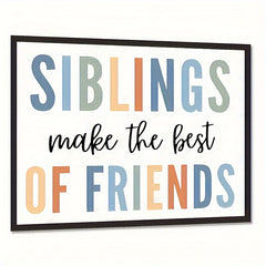 Siblings Make Friends Kindergarten Wall Art Classroom Decor Roof Decor