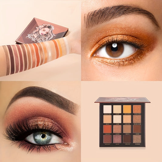 Tarot Cup 16 Eyeshadow Palette Matte Pearl Glitter Eyeshadow Palette