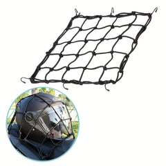 Heavy Duty Motorcycle Cargo Net 83 x 83 3 x3 Small Mesh&6 Hooks