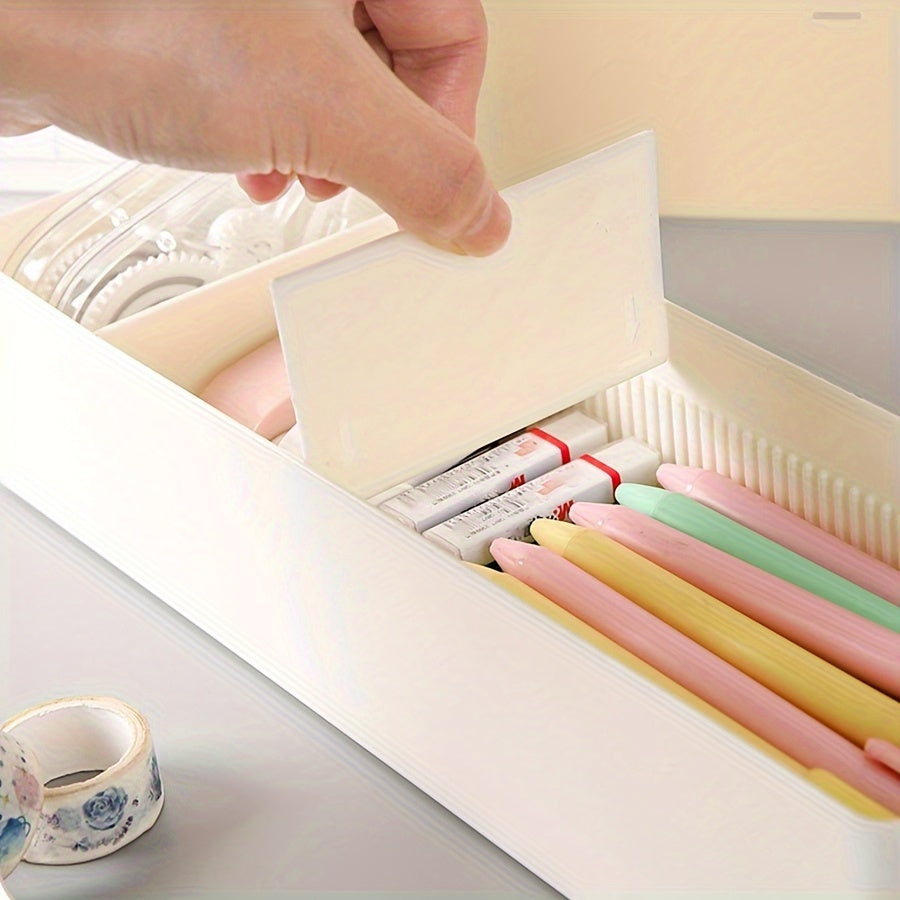 Adjustable Desktop Drawer Divider Storage Box