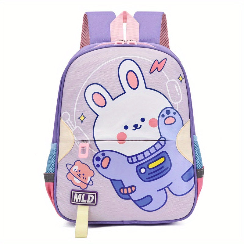 Kids Unicorn Printed Backpack Large Capacity Lightweight Casual Travel Bag