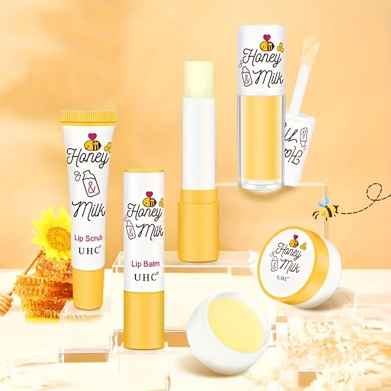 Honey Milk Lip Balm Hydrating Moisturizing Lip Balm