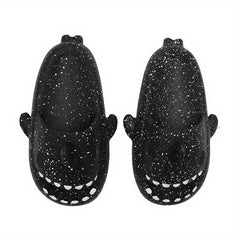 Adorable Shark Non Slip Platform Slides Soft Sole Cloud Slides