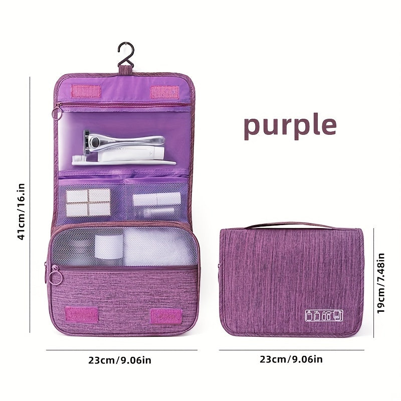 Large Capacity Travel Toiletry Bag for Men and Women - Perfect Travel Organizer