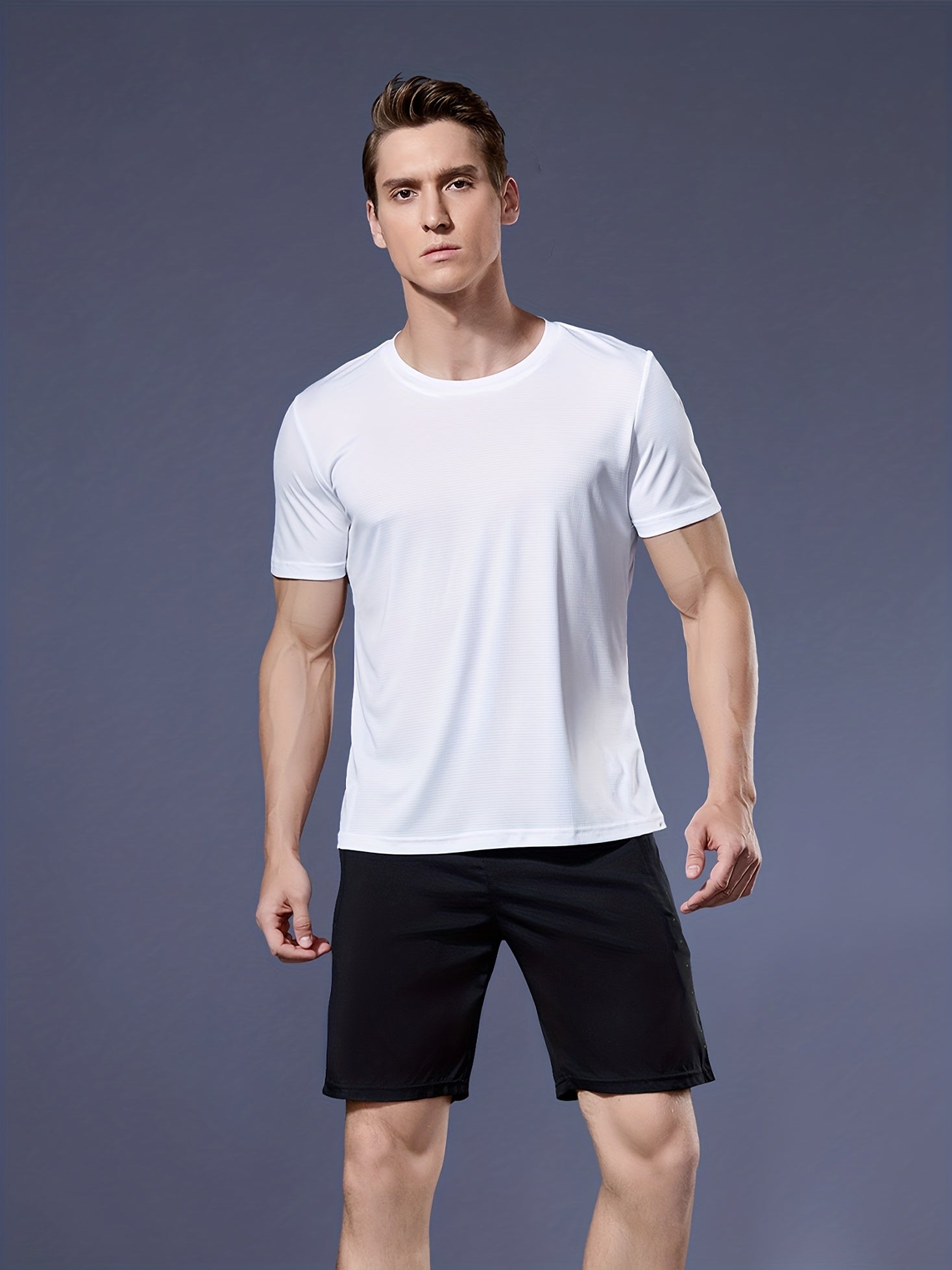 Men's Quick Dry Athletic T Shirt for Training & Gym Workouts