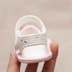 Breathable Baby Girl Sandals Lightweight Anti Slip Indoors Outdoors