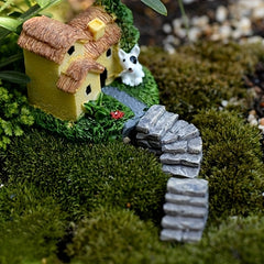 Mini Stone Steps Road Staircase Figurine Craft DIY Fairy Garden Accessories