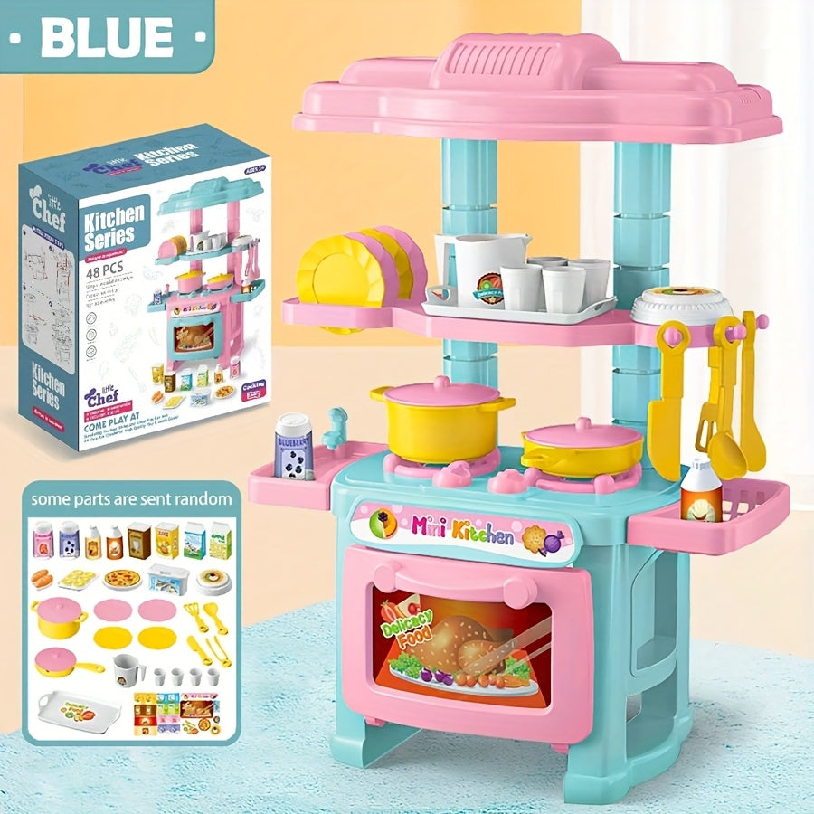 Mini Playhouse Kitchen Set with Random Accessories
