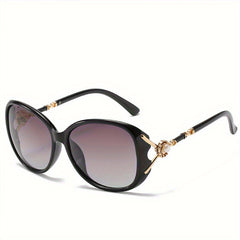 Cat Eye Sunglasses Gradient Lens Faux Pearl Decor UV400