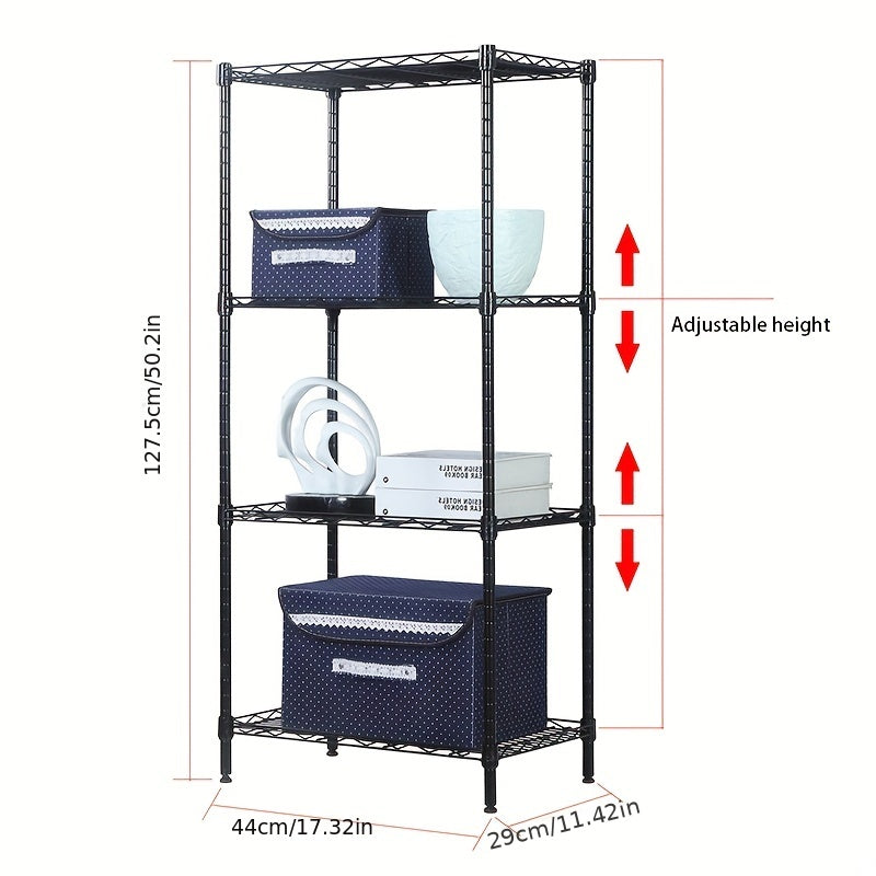 Adjustable Metal Storage Rack for Kitchen Organizer