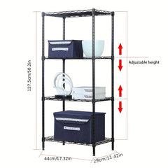 Adjustable Metal Storage Rack for Kitchen Organizer
