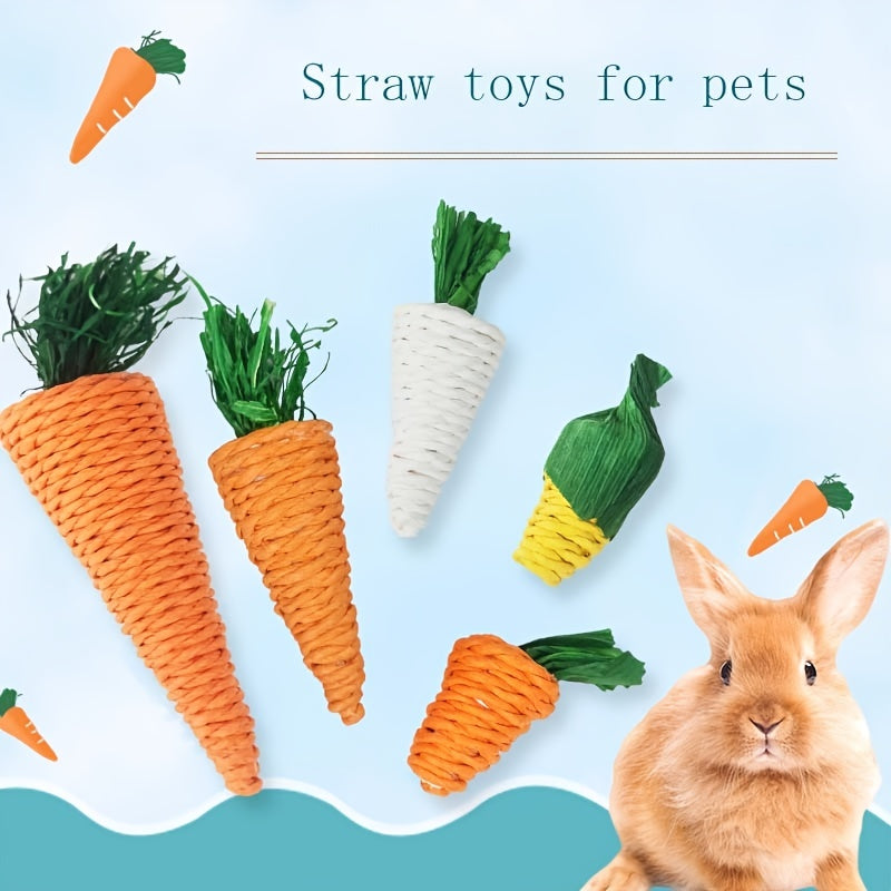 Chewy Fun for Small Pets - Rabbit Hamster Guinea Pig Chew Toy