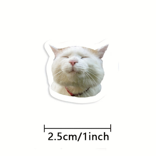 500pcs Whimsical Cat Stickers Roll for Party Favors & Gift Sealing