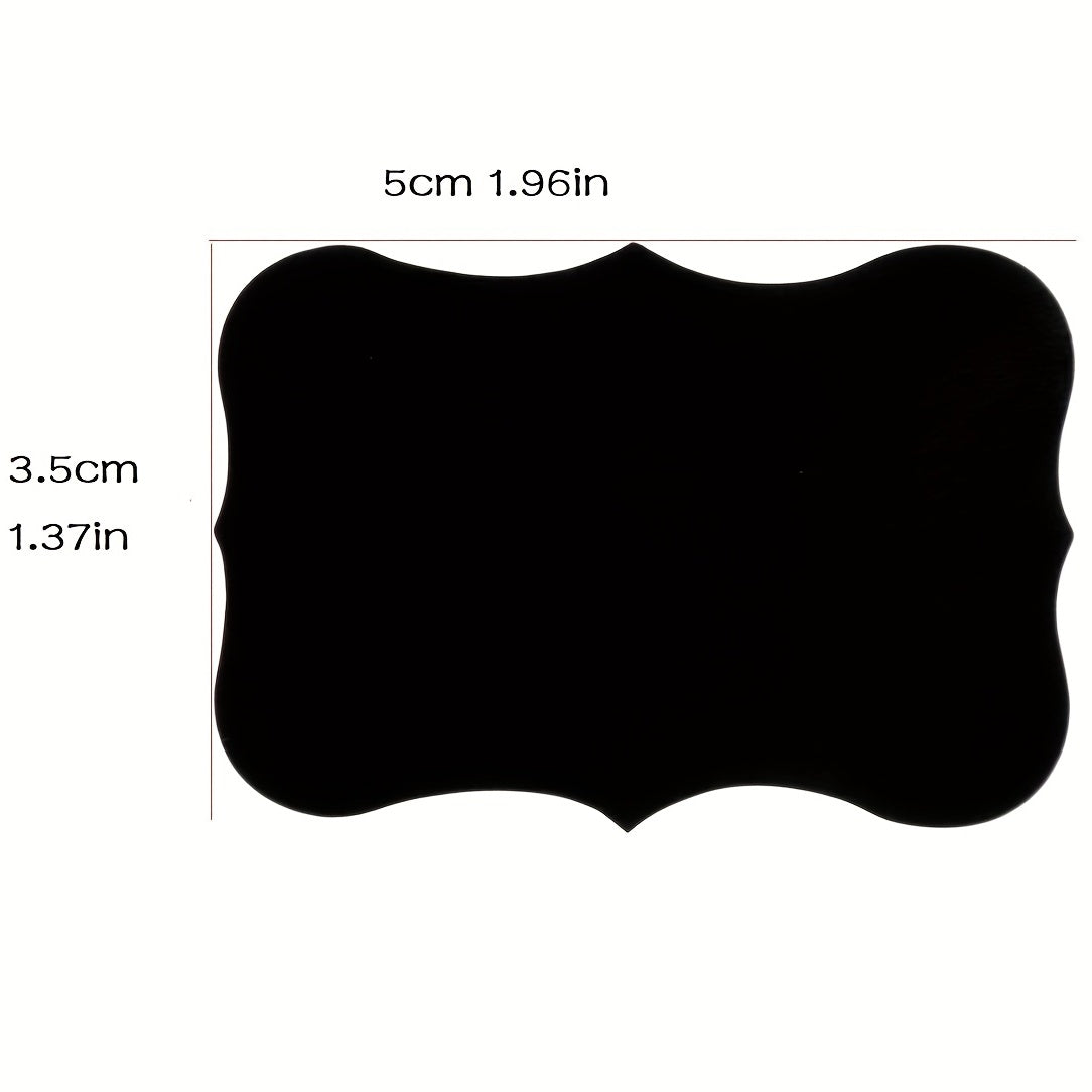 36pcs Reusable Waterproof Blackboard Stickers Removable Labels