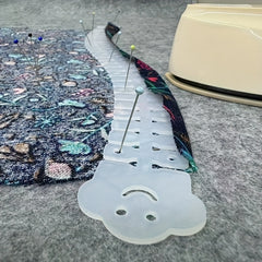 Curved Ironing Tool for Seams - Patchwork Shaping & Hemming