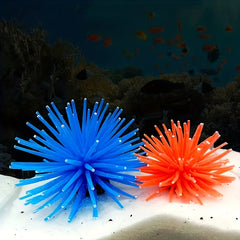 Realistic Artificial Sea Urchin for Aquarium Decor