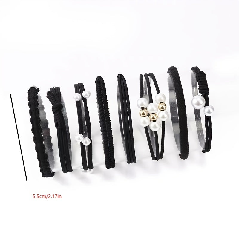 Seamless Hair Tie Hair Rope No Crease Ponytail Holders