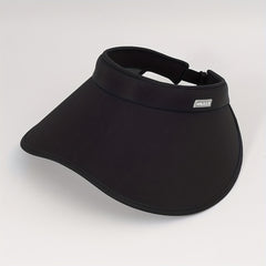 Wide Curved Brim Visor Hat for Sunscreen Beach Outdoor Travel