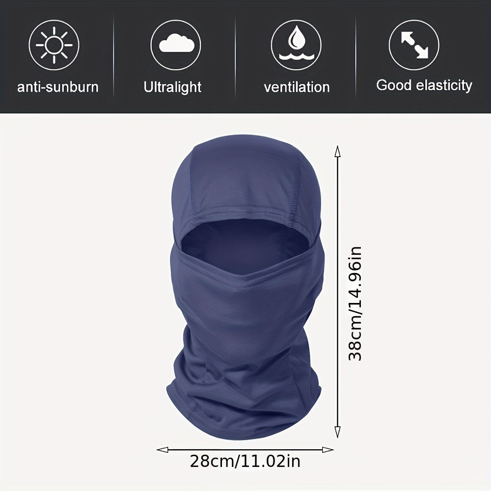Adjustable Balaclava Face Mask Windproof UV Protection Hood