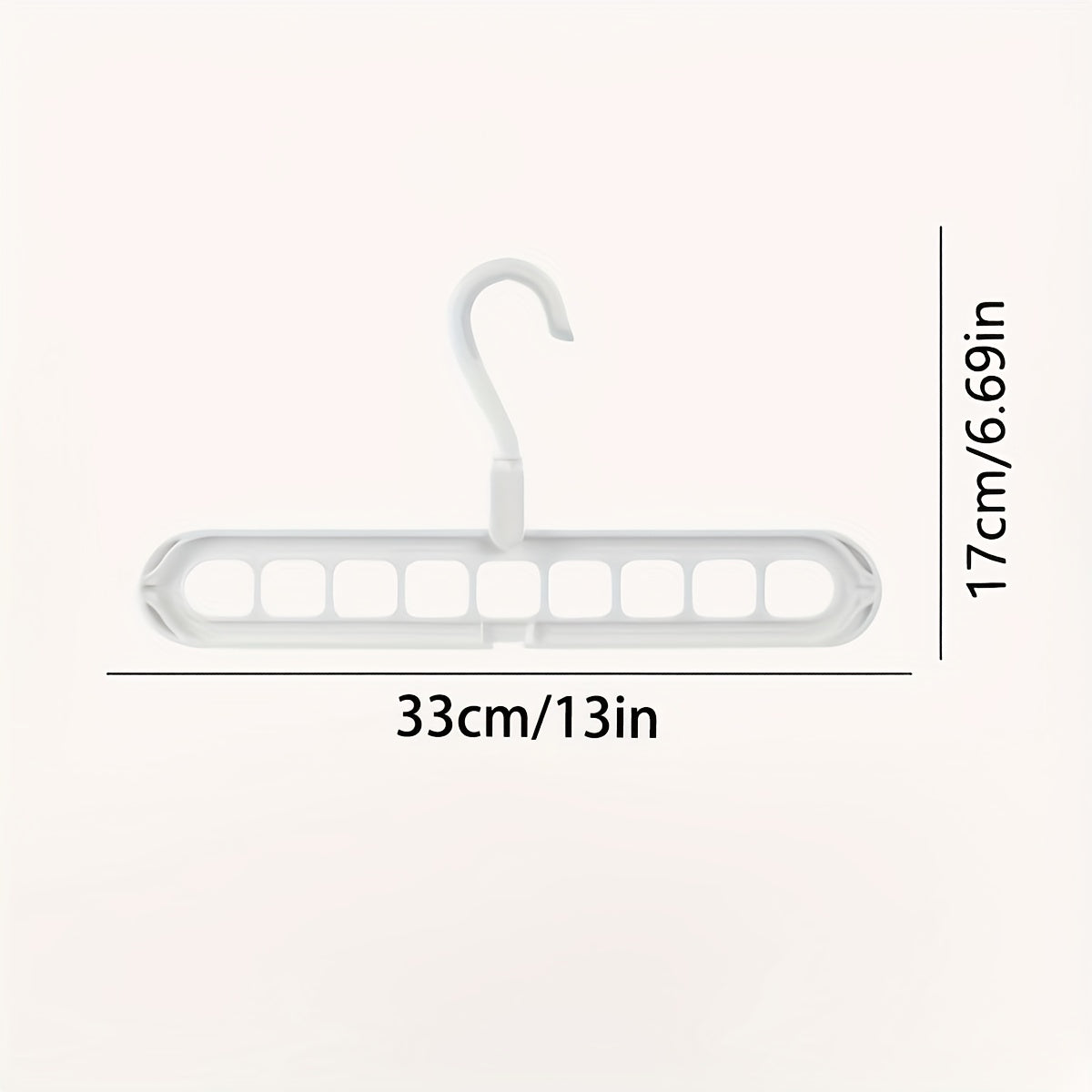 9 Hole Portable Travel Clothes Hanger