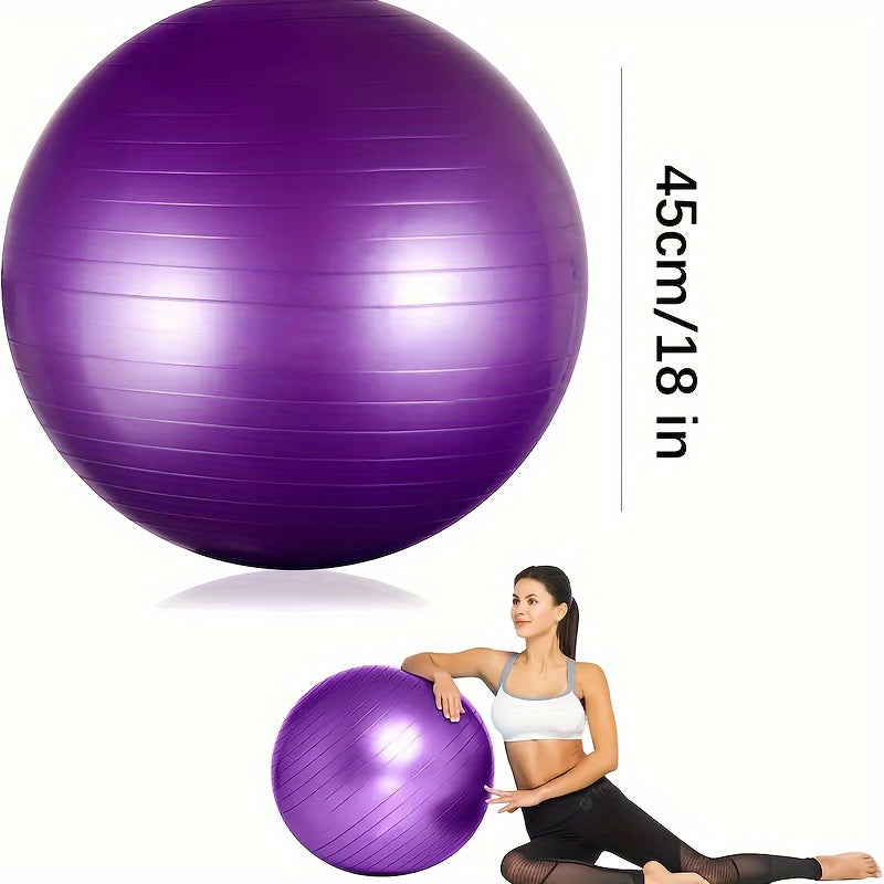 18 inch Pilates Ball Yoga Ball Fitness Balance Home Exercise