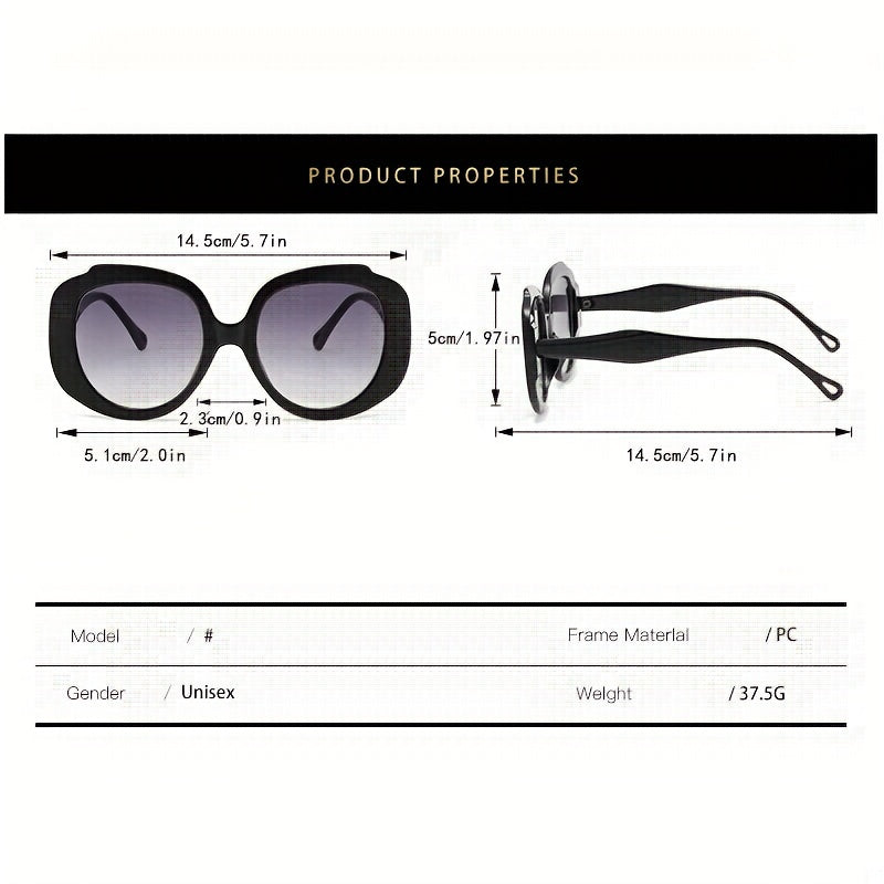 Men's Jelly Metal Sunglasses UV400 Vintage Eyewear
