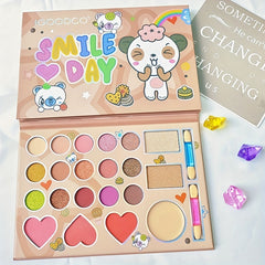 Lovely Bear 21 Colors Eyeshadow Palette for Party Makeup