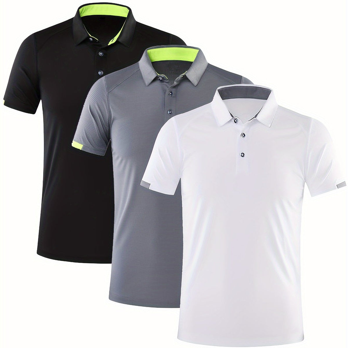 Men's Quick Drying Custom Fit Golf Shirt