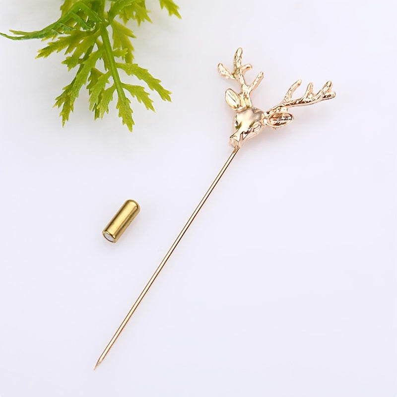 Men's Brooch Small Suit Accessories Plug in Brooch Jewelry Corsage