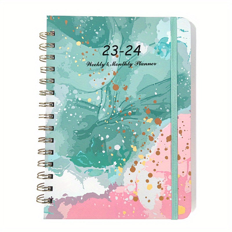 Academic Planner July-June 6.3''x8.4'' Weekly Monthly 12 Month Tabs