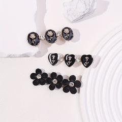 Floral Hair Clip for Women Girls