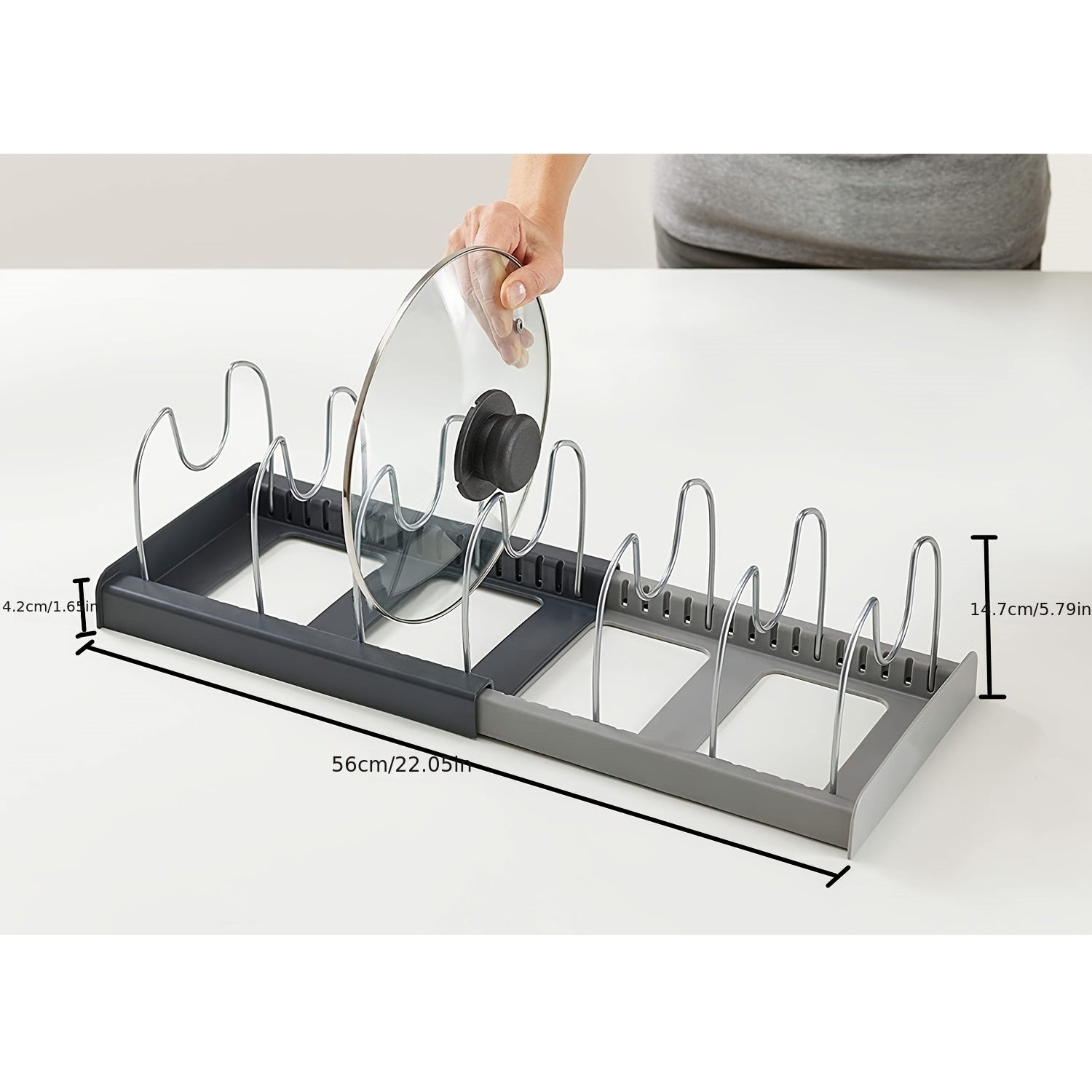 Retractable Sink Storage Stainless Steel Dish Rack