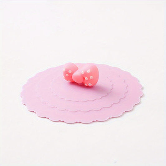 Cartoon Silicone Cup Cover Sealing Leak-proof Water Cup Cover