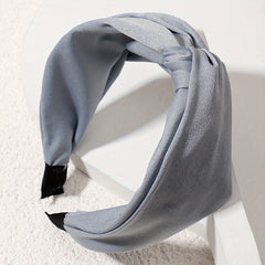 Wide Headband Solid Head Hoop Hair Accessories Soft Headdress