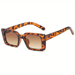 Men's Vintage Mixed Sunglasses Square Frame Eyewear For Holiday Party