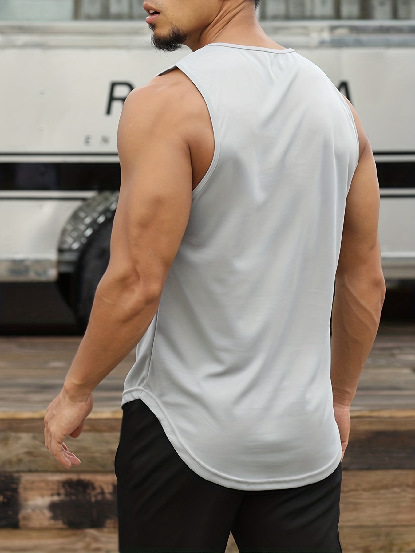 Men's Quick Drying Sports Tank Top for Running Training