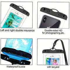 Universal Waterproof Phone Pouch - Keep Your Phone Safe & Dry