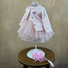 3-Piece Newborn Baby Doll Clothing Suit