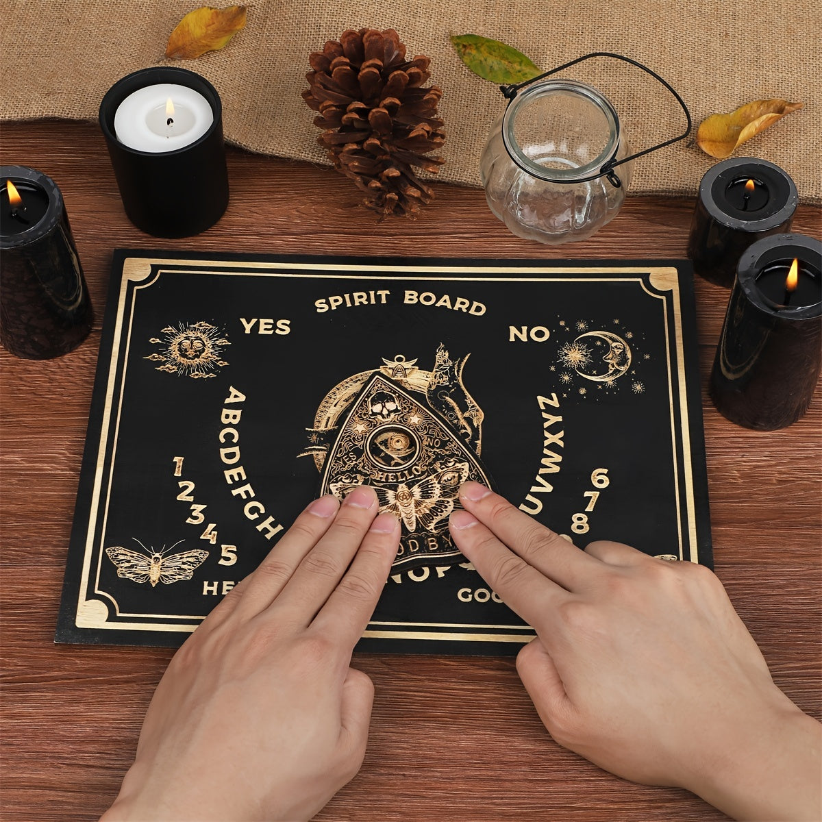 Keithwood Spirit Board & Planchette Kit - Explore Universe Mysteries