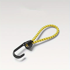 5pcs Tent Elastic Rope with Metal Hook Elastic Belt Fixer Binding Rope