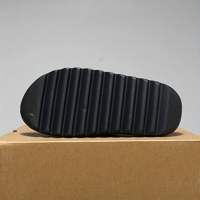 Men's Non Slip Slides Lightweight Open Toe Quick Dry Slippers