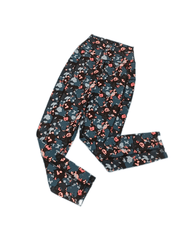 Geometric Print Tummy Control Fitness Pants High Waist