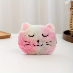 Plush Unicorn Cat Coin Purse Wallet Lipstick Bag